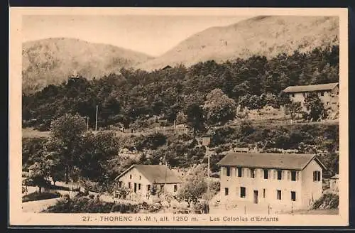 AK Thorenc, Les Colonies d`Enfants à 1250 m d`altitude