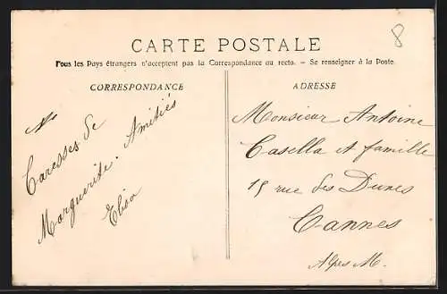 AK Thorenc, Vue des bâtiments et des arbres à 1250 m d`altitude