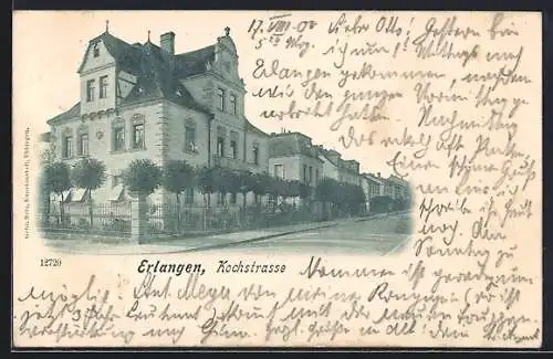 AK Erlangen, Blick in die Kochstrasse