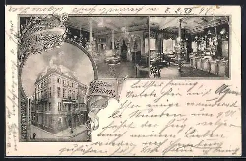 AK Lübeck, Cafe v. J. G. Niederegger