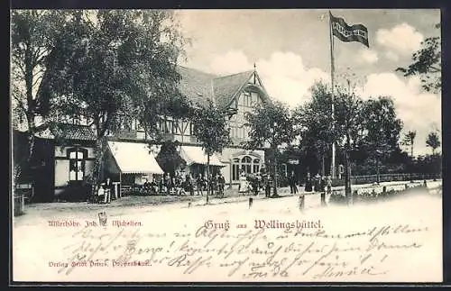 AK Hamburg-Wellingsbüttel, Cafe Alsterhöhe von E. Michelsen