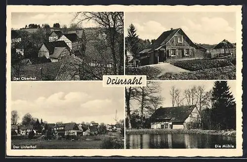 AK Drinsahl, Mühle, Oberhof und Unterhof
