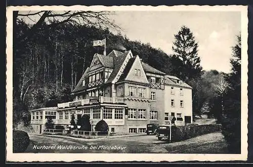 AK Montabaur /Westerwald, Kurhotel Spielmanns-Waldesruhe, 
