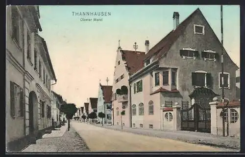 AK Thannhausen / Schwaben, Oberer Markt