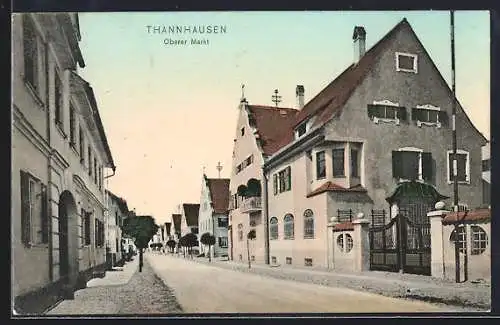 AK Thannhausen / Schwaben, Oberer Markt