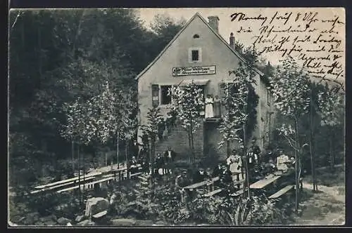 AK Lambrecht, Gasthaus Pfälzer Waldhaus