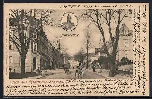 AK Hohenstein-Ernstthal, Gewerbehaus in der Moltkestrasse