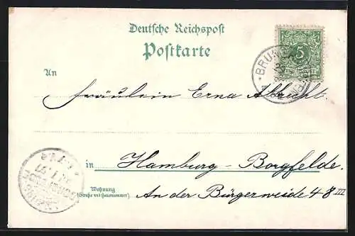 Lithographie Heiligendamm, Villenreihe, Kur- und Badehaus, Strandpartie, Burgplatz und Verkaufshalle mit Cottagen