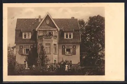 AK Eisenach / Thüringen, Hotel Haus Albrecht, Kaiser Wilhelmstrasse 6