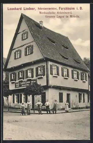 AK Forchheim / Bayern, Leonhard Lindner, Schreinermeister