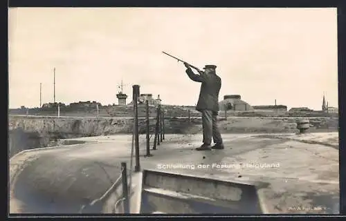 AK Helgoland, Schleifung der Festung