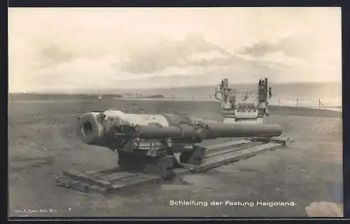 AK Helgoland, Schleifung der Festung