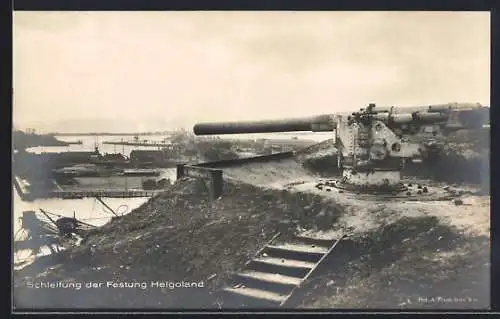AK Helgoland, Schleifung der Festung