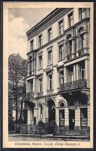AK Cassel, Christliches Hospiz, Kleine Rosenstrasse 4