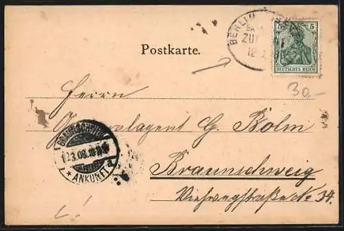 Lithographie Vieselbach, Restaurant Weimarscher Hof und Totalansicht