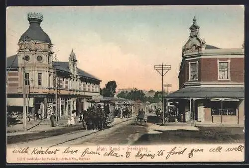 AK Fordsburg, Main Road, Pferdebahn