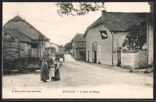 AK Urville, La Rue de Bligny