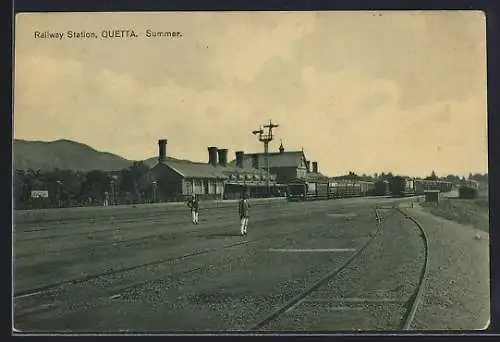 AK Quetta, Railway Station, Bahnhof