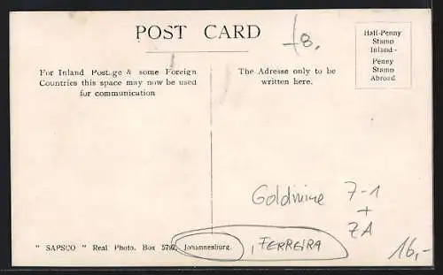 AK Johannesburg, Ferreira, Goldmine