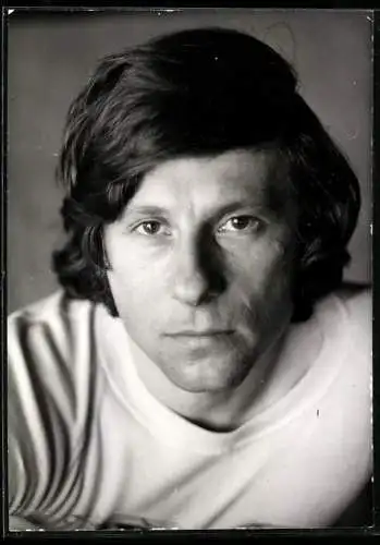 Fotografie Horst Tappe, London, polnischer Regisseur und Schauspieler Roman Polanski im Portrait