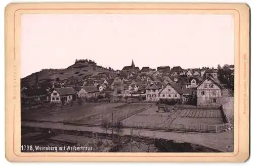Fotografie Lautz, Darmstadt, Ansicht Weinsberg, Blick auf den Ort mit Fachwerkhäusern