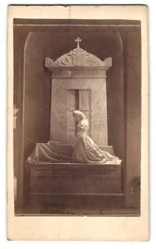 Fotografie Emilia, Bologna, Ansicht Bologna, Grab des Raffaello Francesco Minelli di Domenico Antonio