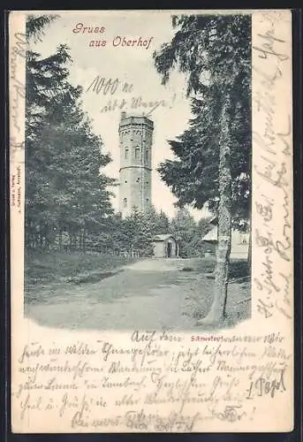 AK Oberhof, Schneekopf, Turm