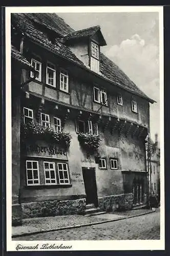 AK Eisenach, Lutherhaus mit Luther-Stube