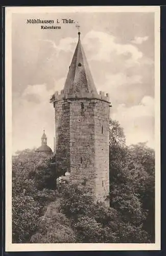 AK Mühlhausen / Thür., Rabenturm