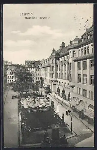 AK Leipzig, Gasthaus Burgkeller am Naschmarkt