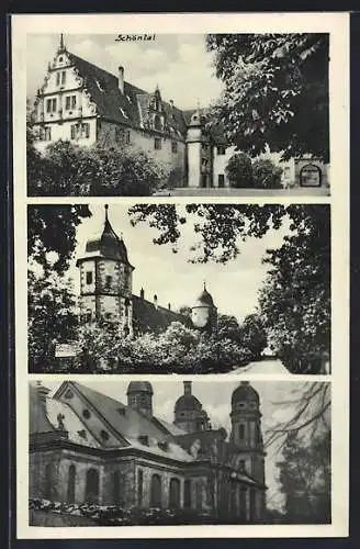 AK Schöntal / Jagst, Kloster, Burg