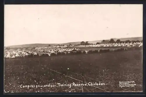 AK Chisledon, Camp 92nd and 95th Training Reserve