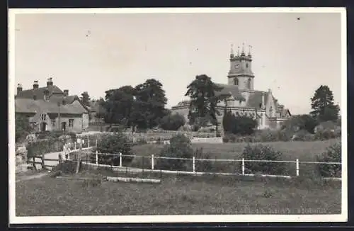 AK Tisbury, view of the church