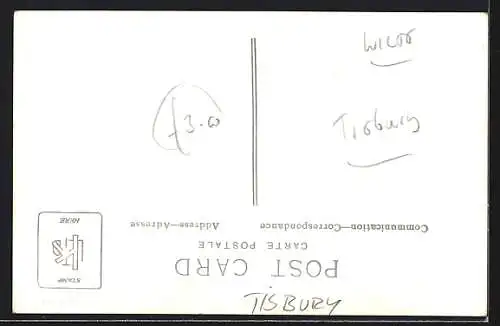 AK Tisbury, view of the church