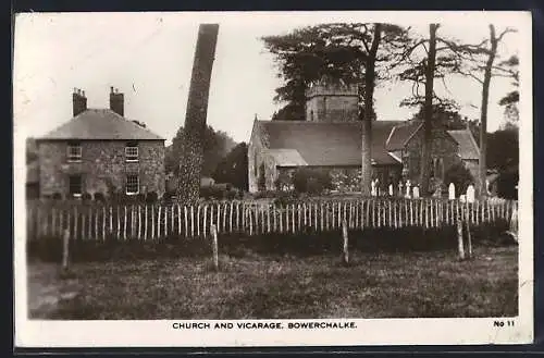 AK Bowerchalke, Church and Vicarage