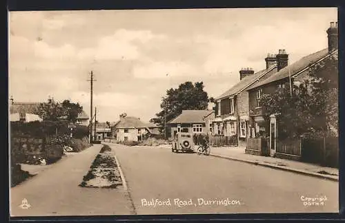 AK Durrington, Bulford Road with automobile