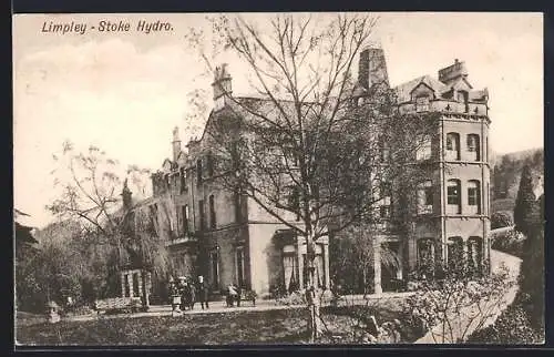AK Limpley, Stoke Hydro, building and persons