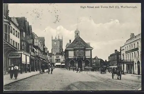 AK Marlborough, High Street and Town Hall