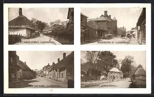 AK Ludgershall, St. James Street, Winchester St., Bull Street, Old Cottages