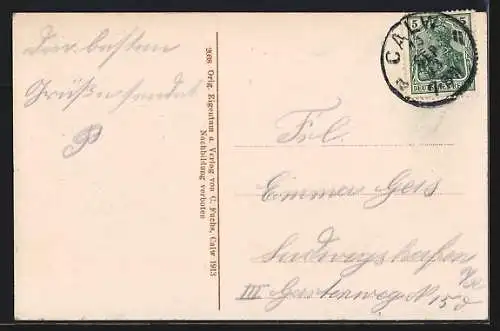 AK Schwarzwälder Mutter mit Kindern