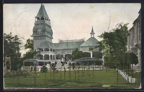 AK Zwickau, Gewerbe- und Industrie-Ausstellung 1906, Conditorei Stephan