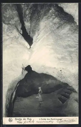 AK Grotte de Han, L`Entrée des Mystérieuses