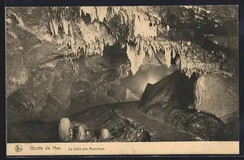 AK Han-sur-Lesse, Grotte de Han, La Salle des Mamelons