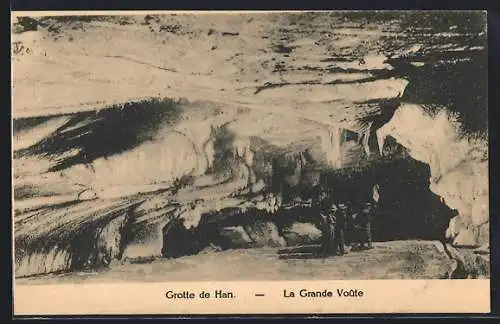 AK Grotte de Han, La Grande Voûte