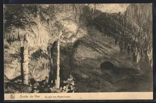 AK Grotte de Han, Un coin des Mystérieuses