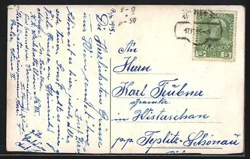 AK Wien, Nordbahnhof mit Strassenpartie