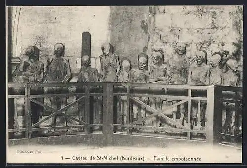 AK St-Michel, Caveau, Famille empoisonnée, Mumien