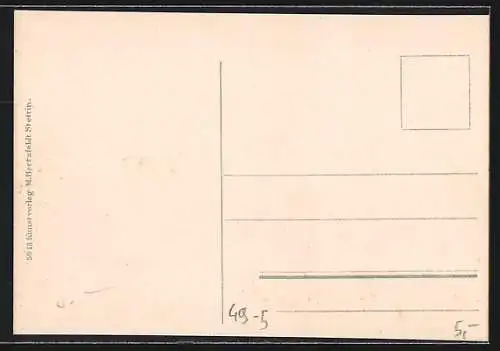 AK Swinemünde, Blick zum Leuchtturm