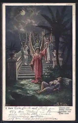 AK Engel wachen über den träumenden Hirten