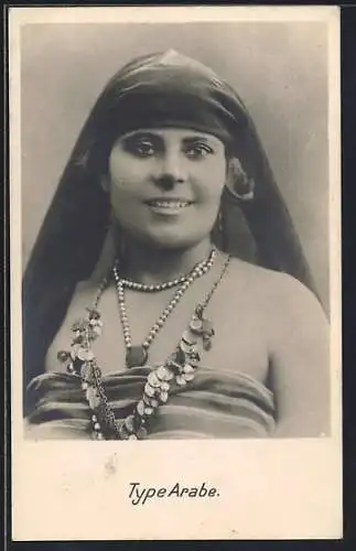 AK Type Arabe, Portrait einer arabischen Frau
